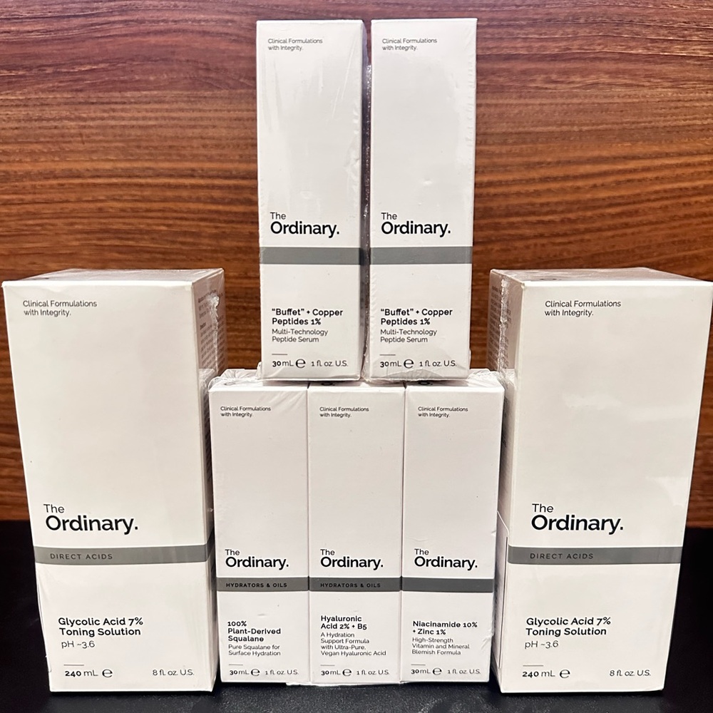NEW‼️ 7 x THE ORDINARY SKINCARE SET OF 7- GIFT BUNDLE